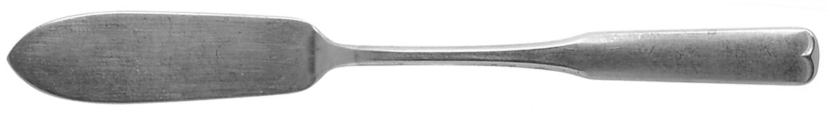 Colonial Scroll (Stainless) Flat Handle Master Butter Knife by International Silver-1