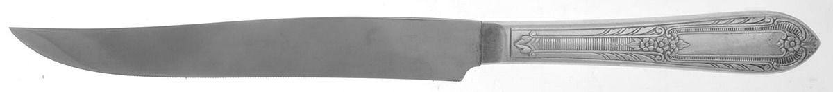Cotillion (Silverplate, 1937) Small Steak Carving Knife with Stainless Blade by International Silver-1