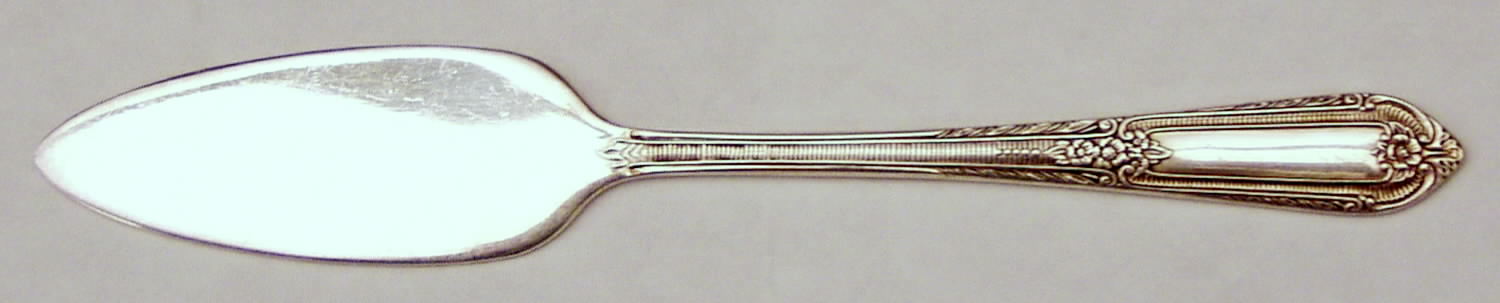 Cotillion (Silverplate, 1937) Solid Petite Server by International Silver-1