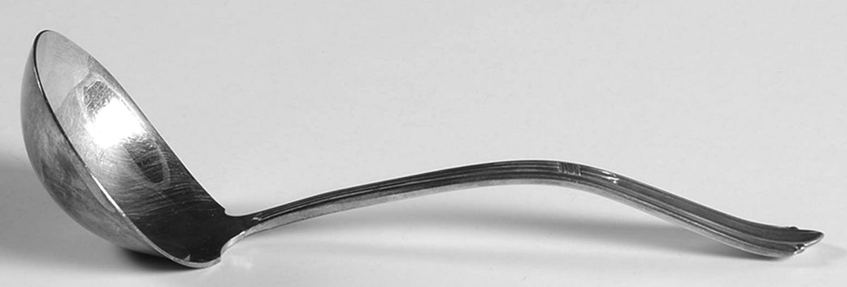Cotillion (Silverplate, 1932) Solid Gravy Ladle by International Silver-1