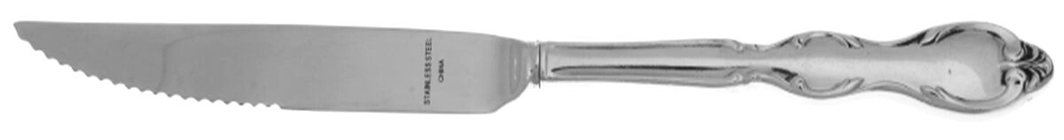 Cotillion (Stainless) Steak Knife Individual Hollow, Serrate HC by International Silver-1