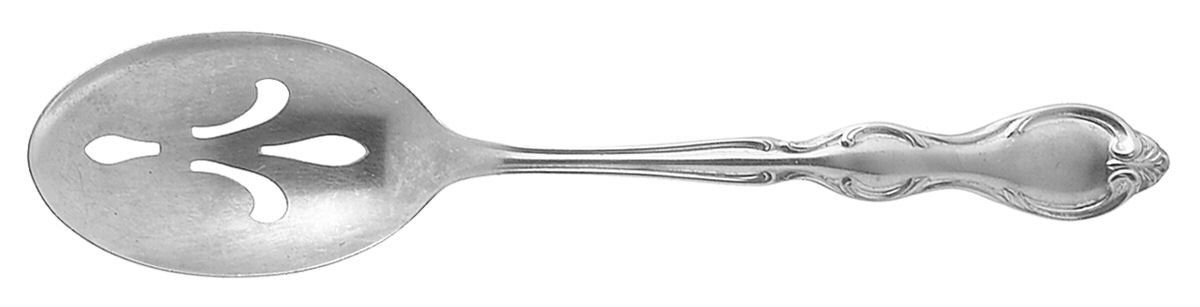 Cotillion (Stainless) Pierced Tablespoon (Serving Spoon) by International Silver-1