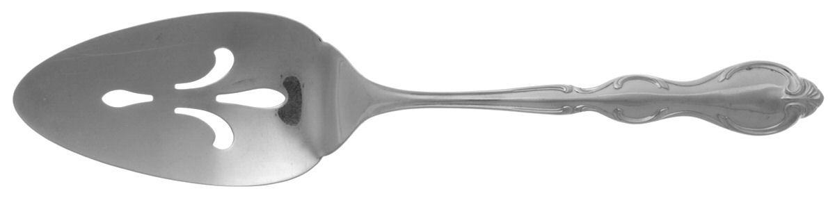 Cotillion (Stainless) Pierced All Stainless Pie Server by International Silver-1