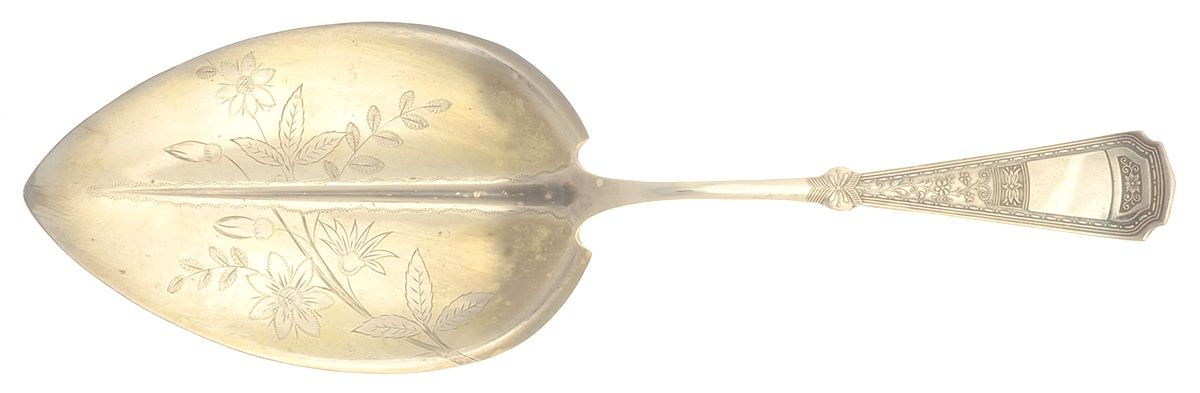 Countess (Silverplate, 1880) Solid Pie Server by International Silver-1