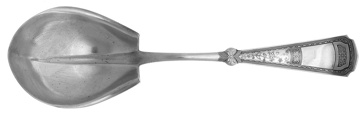 Countess (Silverplate, 1880) Solid Smooth Casserole Spoon by International Silver-1