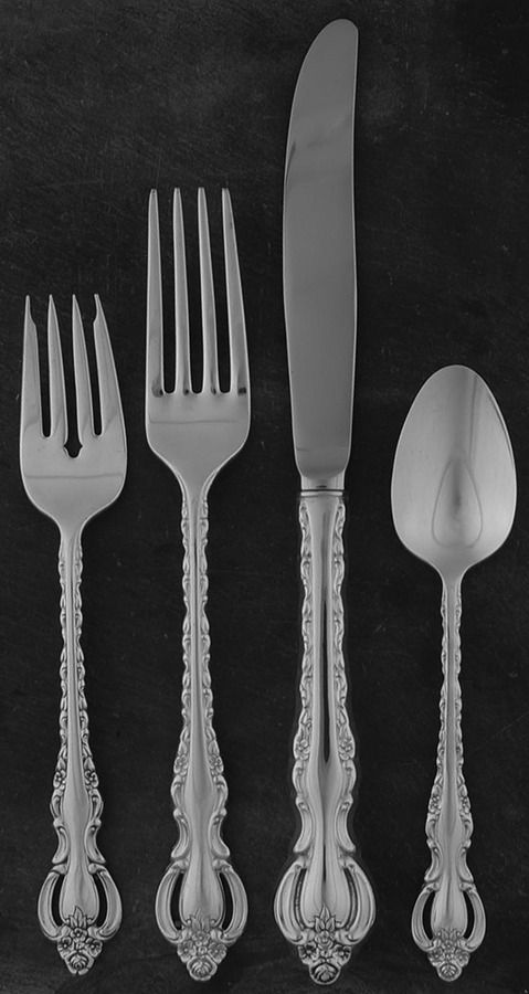 Countess (Silverplate, 1969, No Korea) 4 Piece Place Setting by International Silver-1