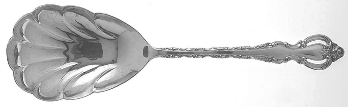 Countess (Silverplate, 1969, No Korea) Solid Shell Casserole Spoon by International Silver-1