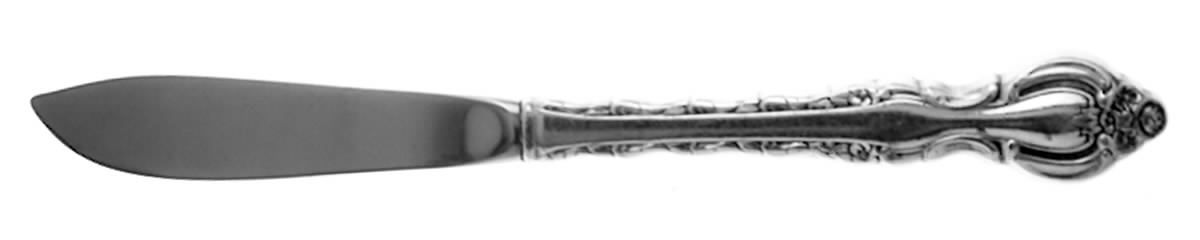 Countess (Silverplate, 1969, No Korea) Modern Hollow Butter Spreader (Stainless) by International Silver-1
