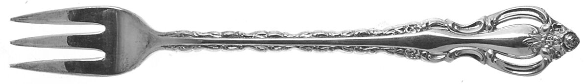 Countess (Silverplate, 1969, No Korea) Cocktail/Seafood Fork by International Silver-1