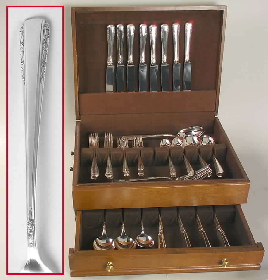 Courtship (Sterling, 1936, No Monograms) 54-Piece Set by International Silver-1