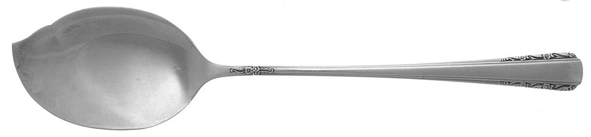Courtship (Sterling, 1936, No Monograms) Large Solid Jelly Server by International Silver-1