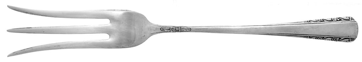 Courtship (Sterling, 1936, No Monograms) Lemon Fork by International Silver-1
