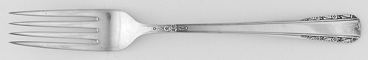 Courtship (Sterling, 1936, No Monograms) Fork by International Silver-1