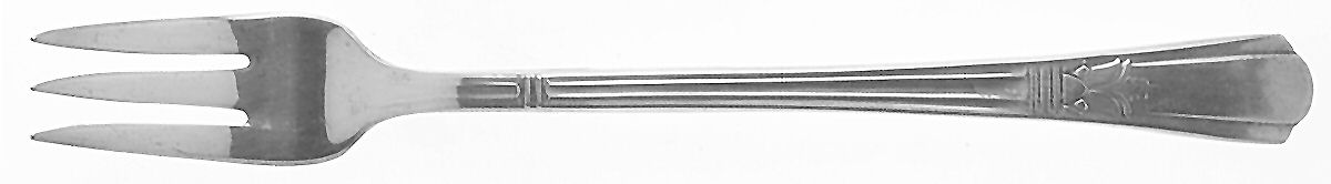 Court (Silverplate, 1939) Cocktail/Seafood Fork by International Silver-1