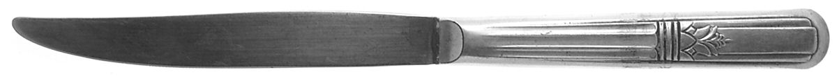 Court (Silverplate, 1939) Individual Steak Knife Hollow Handle by International Silver-1