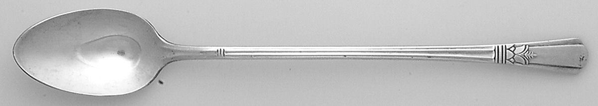 Court (Silverplate, 1939) Iced Tea Spoon by International Silver-1