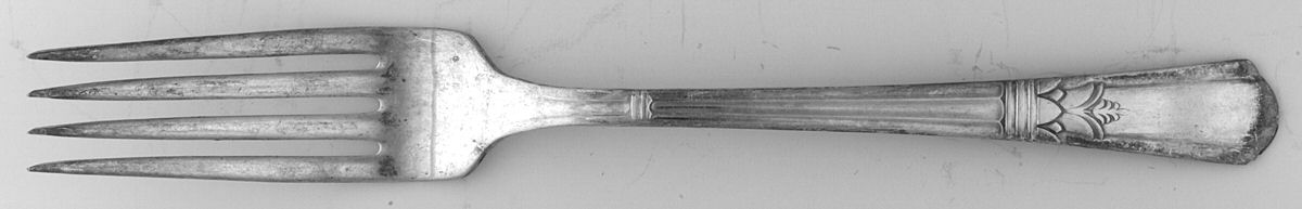 Court (Silverplate, 1939) Fork by International Silver-1