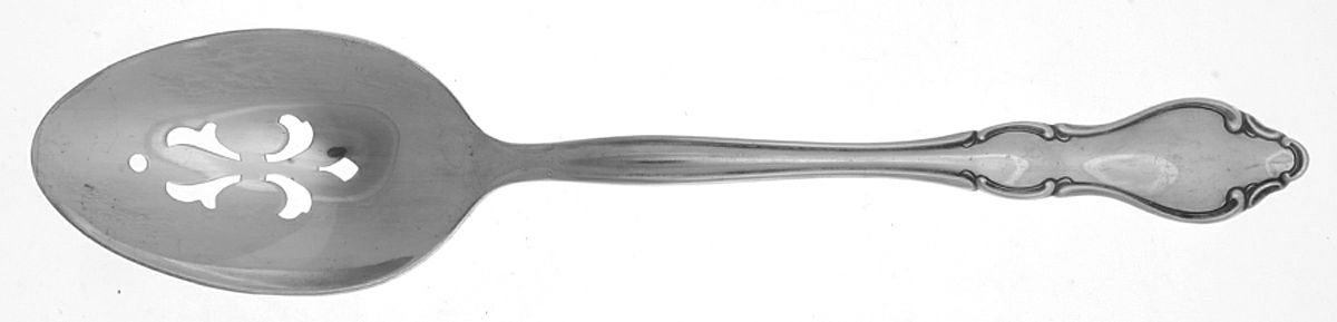 Coventry (Silverplate, 1972) Pierced Tablespoon (Serving Spoon) by International Silver-1
