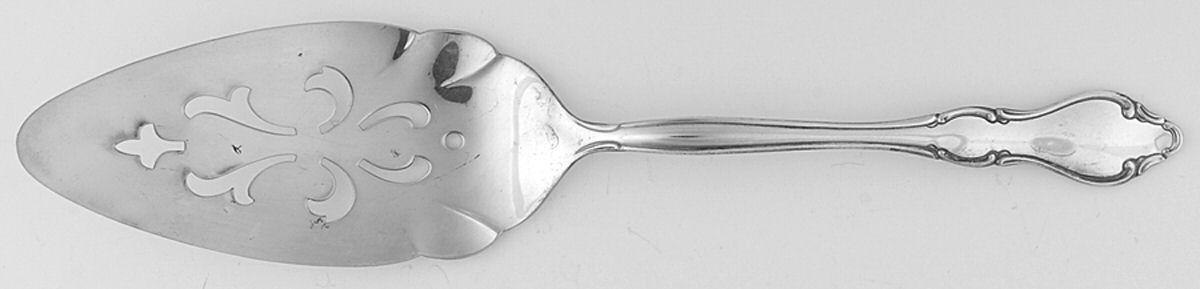 Coventry (Silverplate, 1972) Solid Pierced Pie Server by International Silver-1