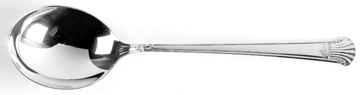 Coventry (Sterling, 1941) Round Bowl Soup Spoon (Gumbo) by International Silver-1