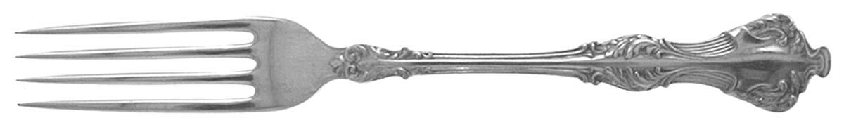Crest (Silverplate, 1906, No Monograms) Fork by International Silver-1
