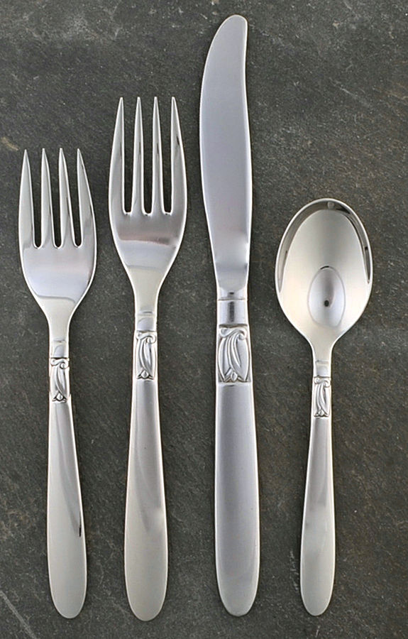 Creation I (Stainless) 4 Piece Place Setting by International Silver-1