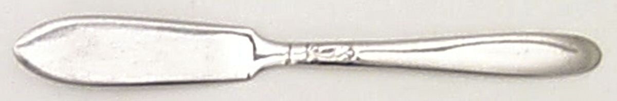 Creation I (Stainless) Flat Handle Master Butter Knife by International Silver-1