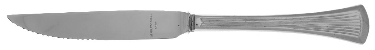 Creation II (Stainless-Lyon Line) Steak Knife Individual Hollow, Serrate HC by International Silver-1