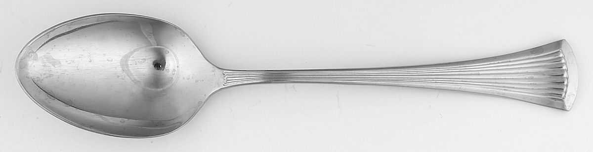 Creation II (Stainless-Lyon Line) Tablespoon (Serving Spoon) by International Silver-1