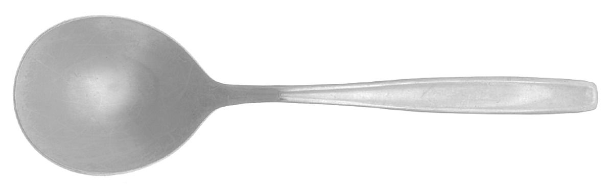 Creation (Stainless, Rogerscutlery) Round Bowl Soup Spoon (Cream Soup) by International Silver-1