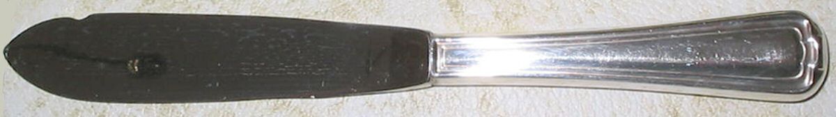Cromwell (Silverplate, 1912) Hollow Handle Master Butter Knife by International Silver-1