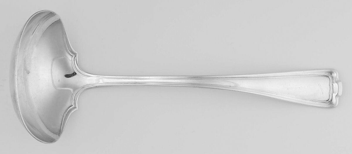 Cromwell (Silverplate, 1912) Solid Gravy Ladle by International Silver-1