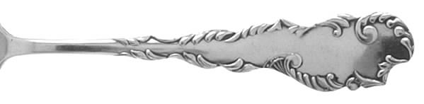 Cromwell (Silverplate, 1892) Monogram Place/Oval Soup Spoon by International Silver-1