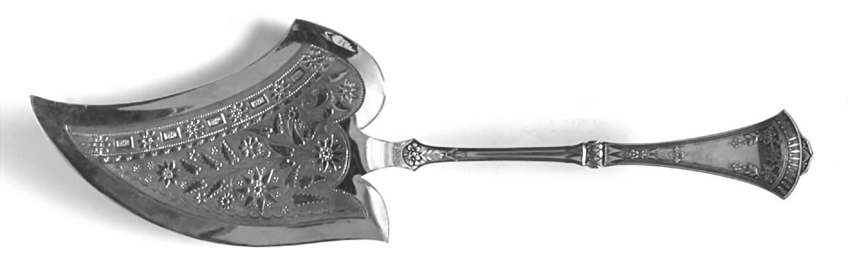 Crown (Silverplate, 1885) Solid Ice Cream Slicer by International Silver-1