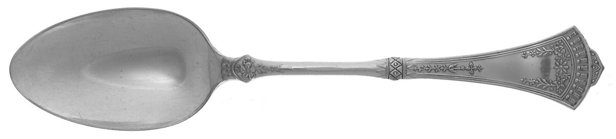 Crown (Silverplate, 1885) Place/Oval Soup Spoon by International Silver-1