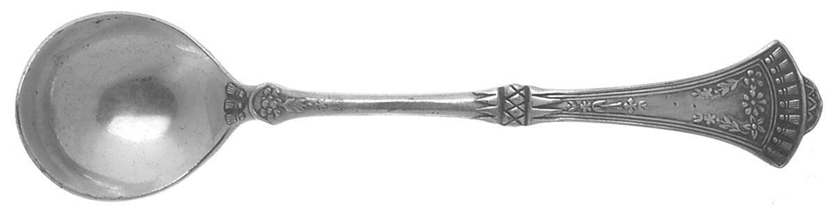 Crown (Silverplate, 1885) Master Salt Spoon by International Silver-1