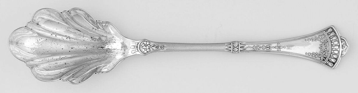 Crown (Silverplate, 1885) Sugar Shell Spoon by International Silver-1