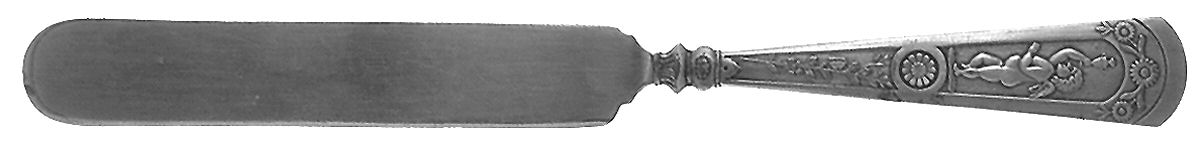 Cupid (Silverplate) Youth Knife, Solid Piece by International Silver-1