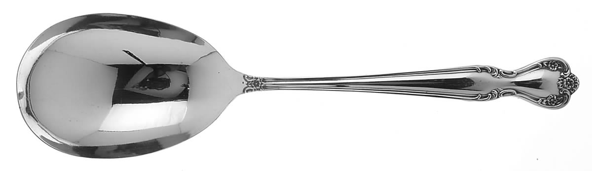 Daybreak-Elegant Lady (Silverplate, 1952) Solid Smooth Casserole Spoon by International Silver-1
