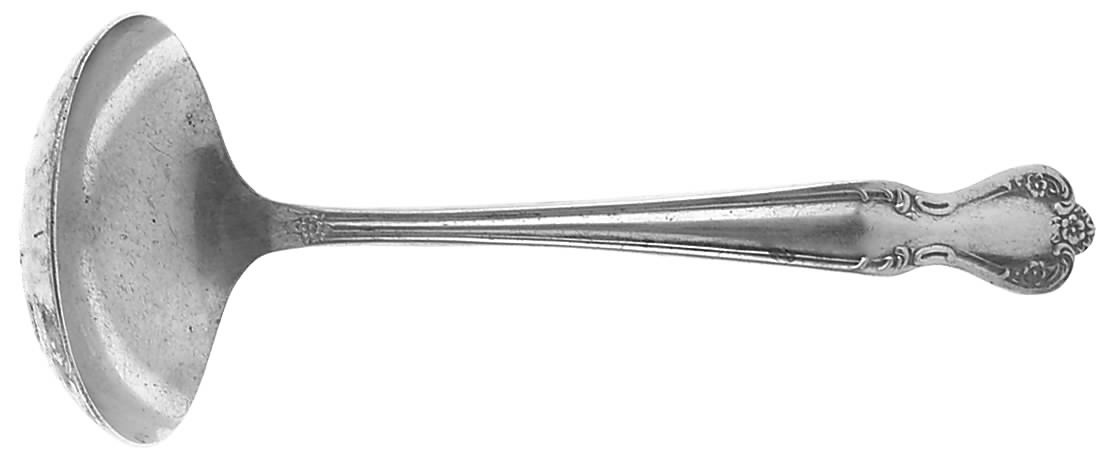 Daybreak-Elegant Lady (Silverplate, 1952) Solid Gravy Ladle by International Silver-1