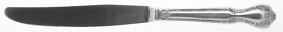 Daybreak-Elegant Lady (Silverplate, 1952) Modern Hollow Knife with Pinched Handle by International Silver-1