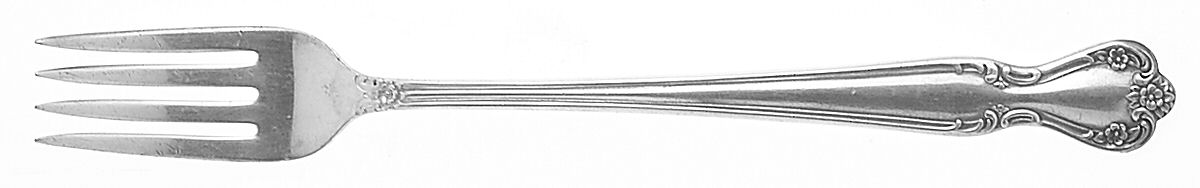 Daybreak-Elegant Lady (Silverplate, 1952) Grille Fork (Viande) by International Silver-1