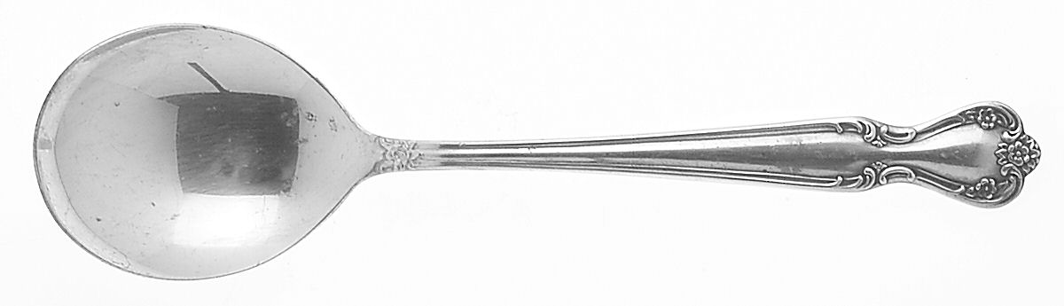 Daybreak-Elegant Lady (Silverplate, 1952) Round Bowl Soup Spoon (Gumbo) by International Silver-1
