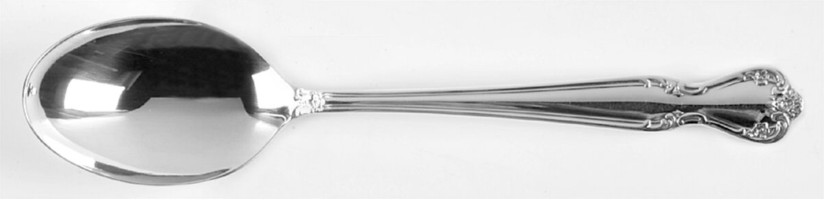 Daybreak-Elegant Lady (Silverplate, 1952) Dessert/Oval Soup Spoon by International Silver-1