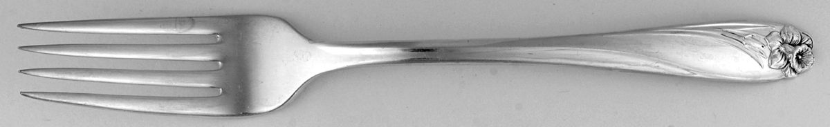 Daffodil (Silverplate, 1950) Fork by International Silver-1