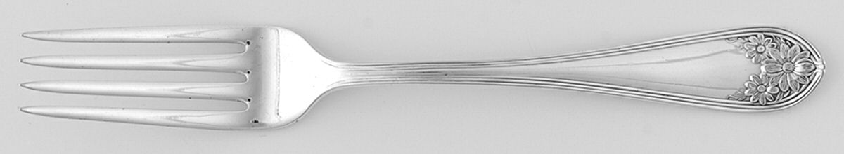 Daisy-New Daisy (Slvp, 1910, No Monogram) Fork by International Silver-1