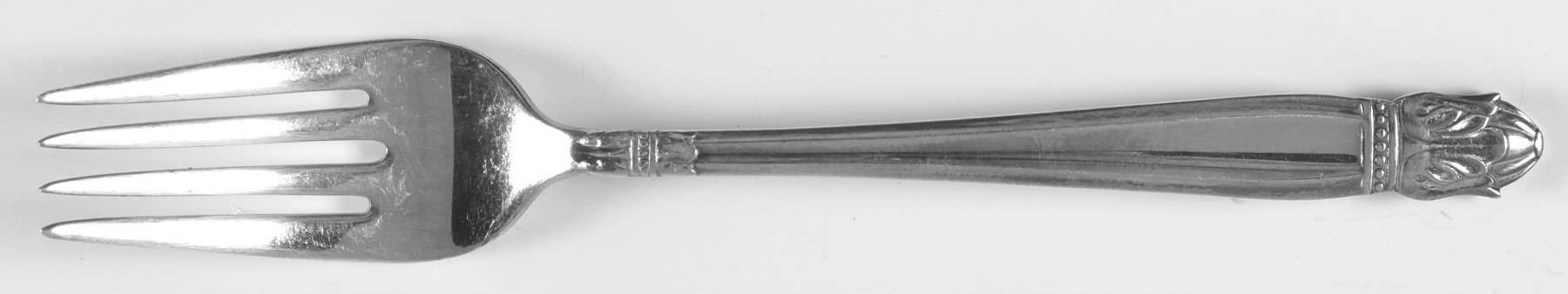 Danish Princess (Silverplate, 1938) Individual Salad Fork by International Silver-1