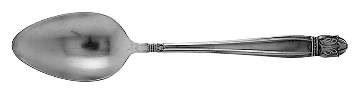 Danish Princess (Silverplate, 1938) Dessert/Oval Soup Spoon by International Silver-1
