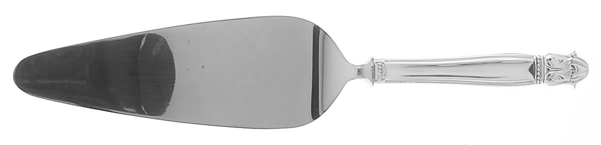Danish Princess (Silverplate, 1938) Pie Server with Stainless Blade by International Silver-1