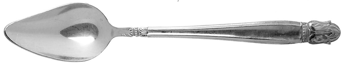 Danish Princess (Silverplate, 1938) Fruit/Orange Spoon by International Silver-1